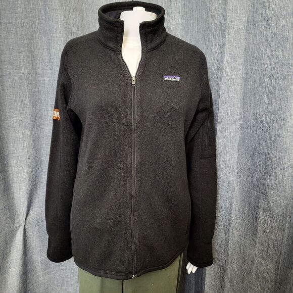 Patagonia Better Sweater Jacket Gray Heather Full Zip Fleece Branded Women's L - Picture 1 of 15